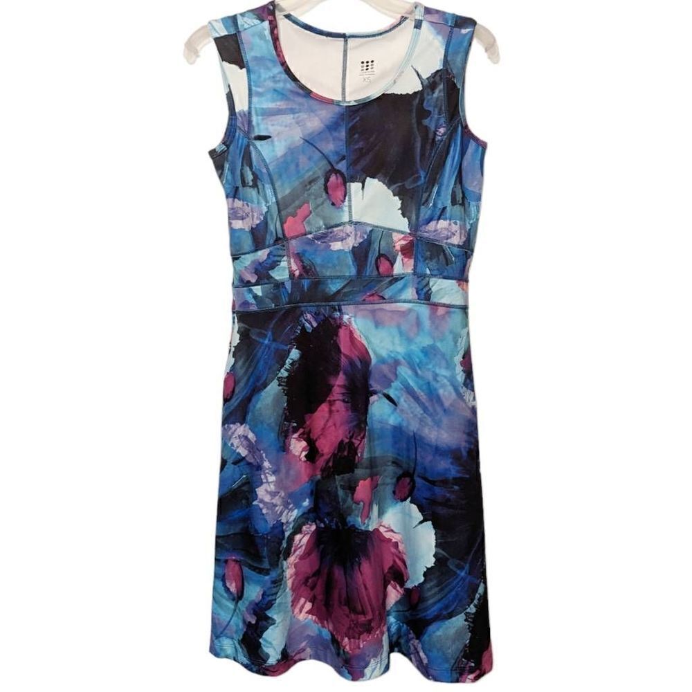 Title Nine Women's  Dream Dip‎ Dyed Sleeveless Fit & Flare Mini Dress XS